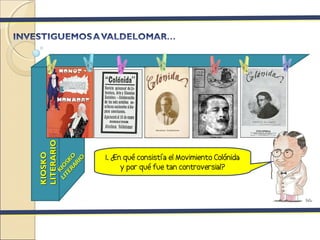 LITERARIO




                     1. ¿En qué consistía el Movimiento Colónida
KIOSKO


            RA O
                 O
          TE SK
              RI




                           y por qué fue tan controversial?
       L I IO
           K
 
