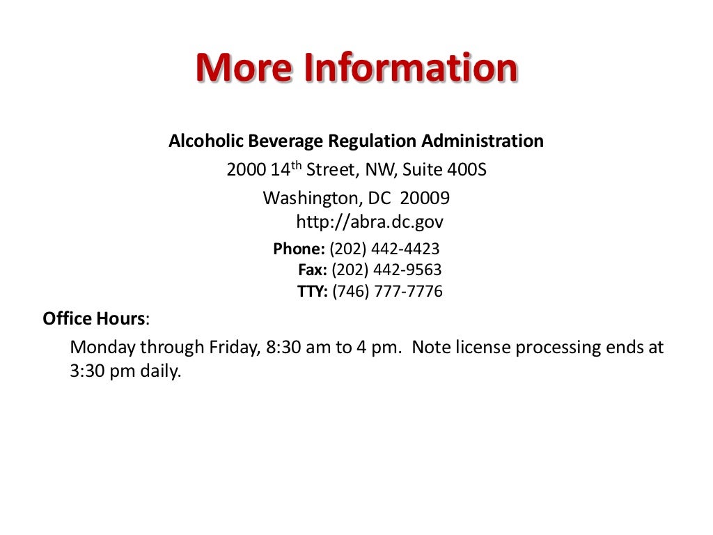 The Liquor License Application Process
