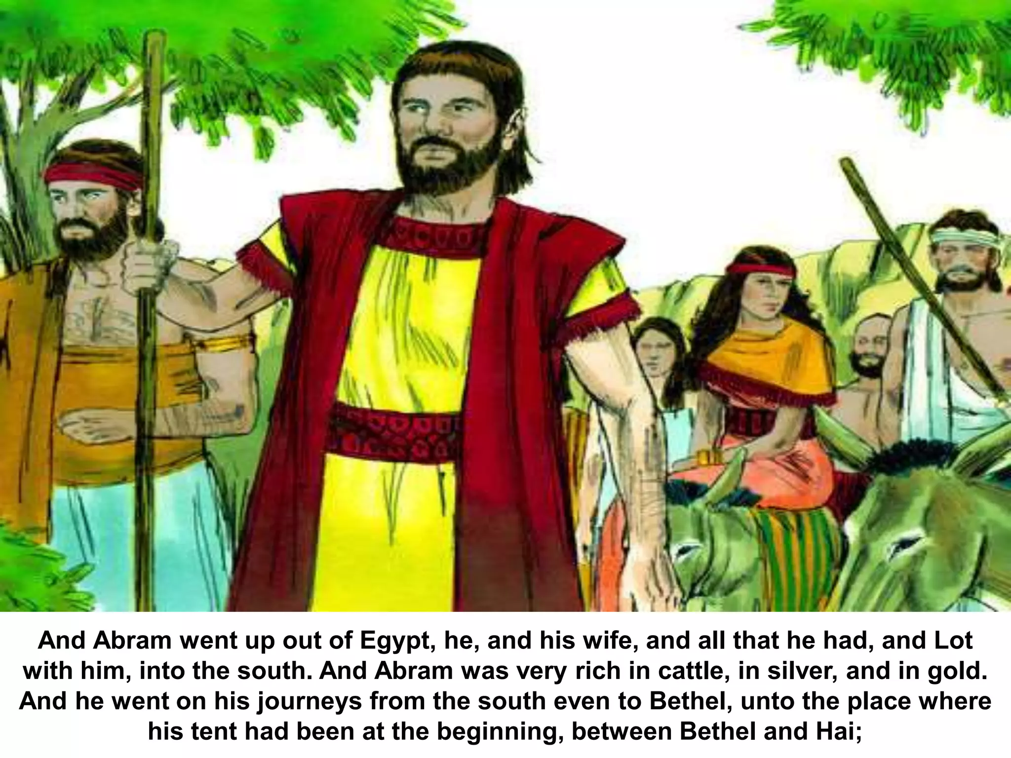 Abram (Abraham) and Lot Separate PPT