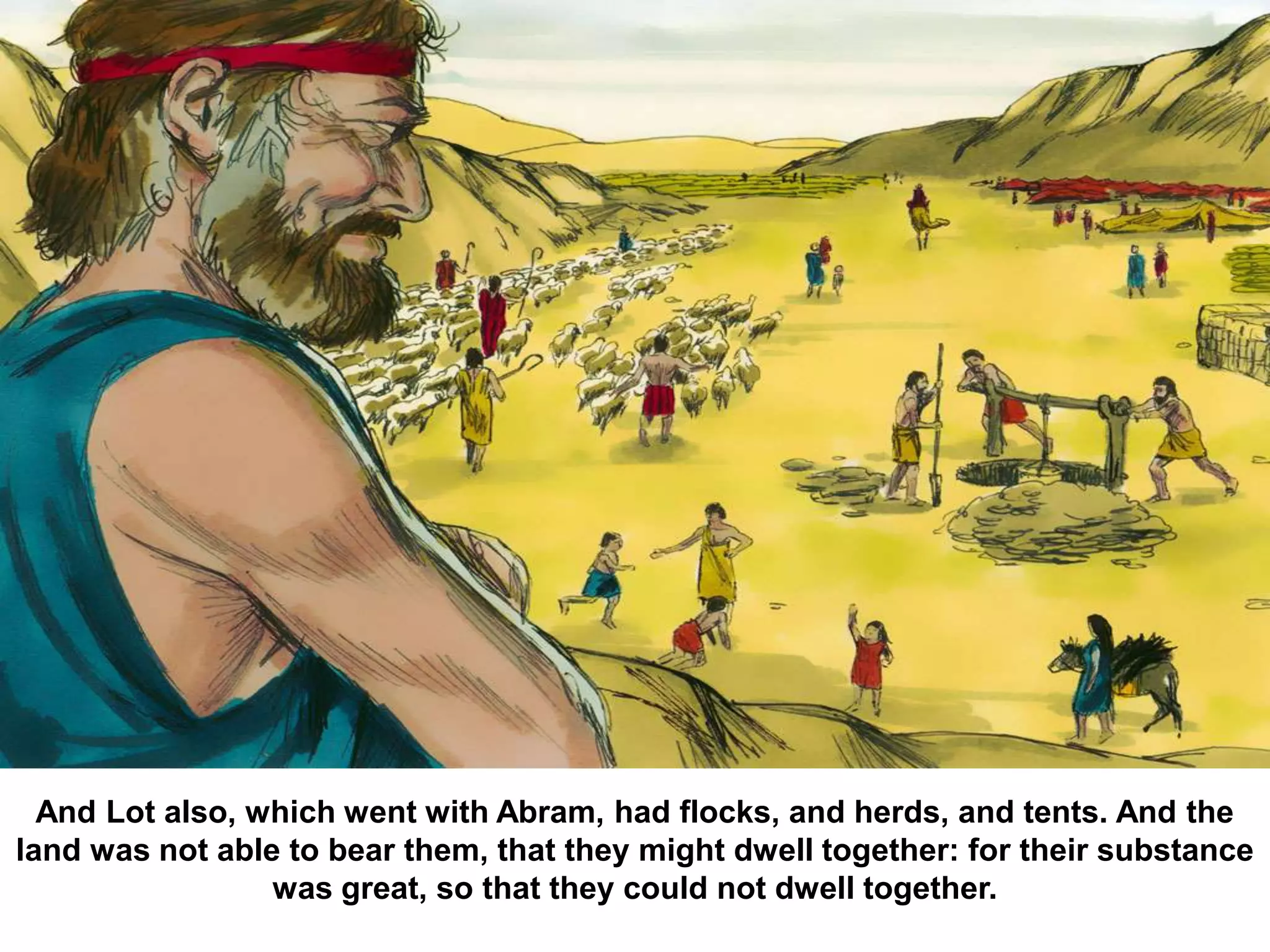 Abram (Abraham) and Lot Separate PPT