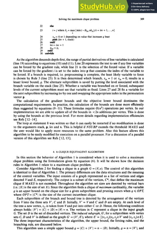 A Branch And Bound Algorithm For The Maximum Clique Problem | PDF