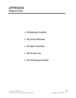 A  Brand  Called  You