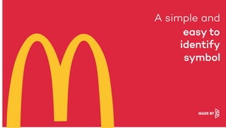 A simple and
easy to
identify
symbol
 