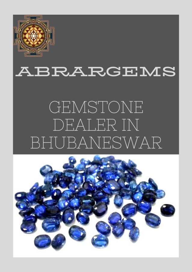 Gemstone Dealer in Bhubaneswar