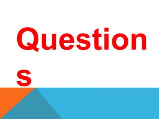 Question
s
 