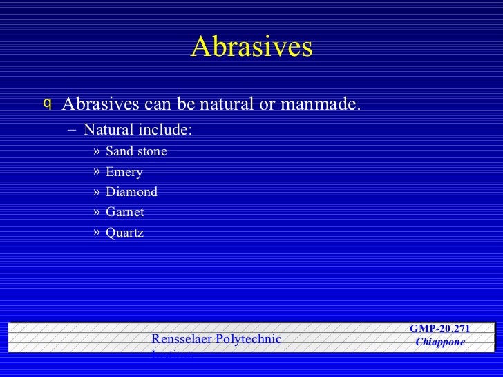 Abrasive