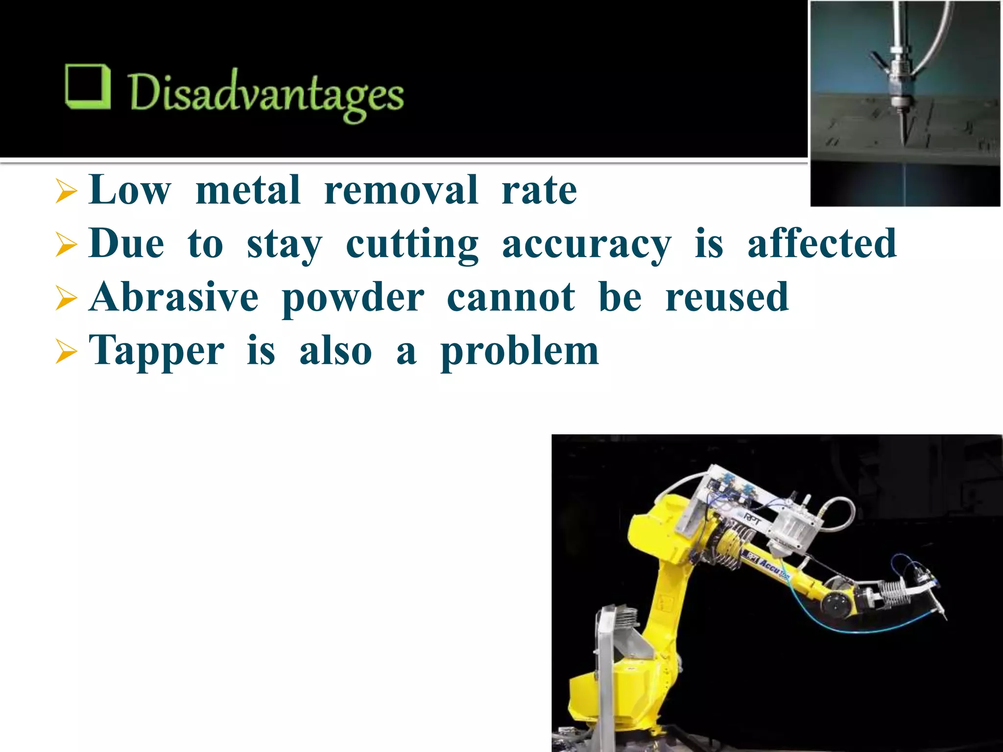 Abrasive jet-machining process | PPTX