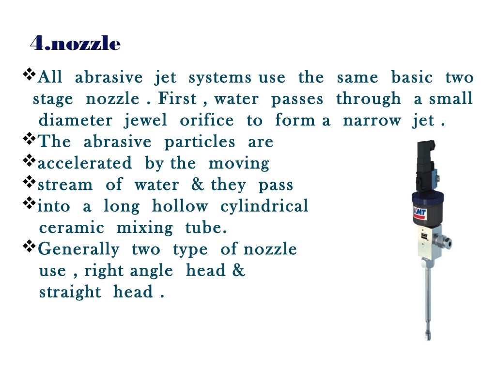 Abrasive Jet Machining