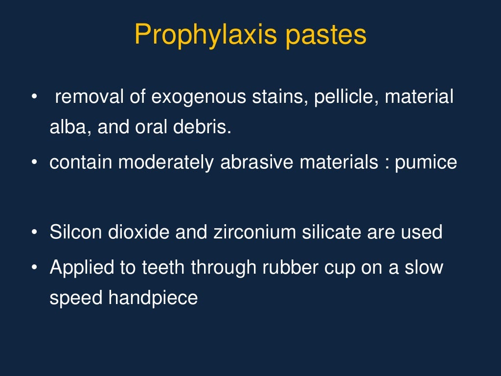 Abrasive agents in dentistry