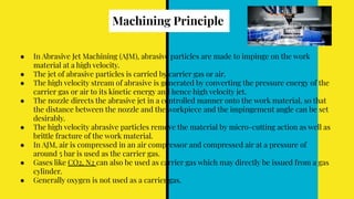 Abrasive jet machining | PDF