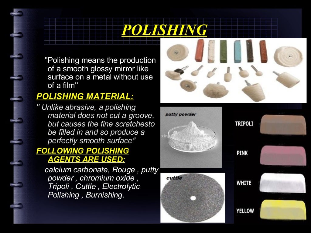 Abrasive and polishing materials by rabia zulfiqar