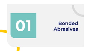 01 Bonded
Abrasives
 