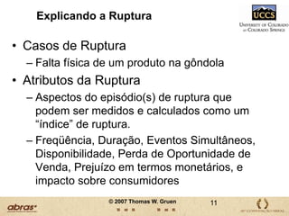 Insumos do Projeto de Pesquisa:  52 Estudos16 estudos acadêmicos e da indústria previamente publicados36 estudos anteriores a este relatórioEnvolvendo:Quantidade de lojas de varejo analisadas:  661