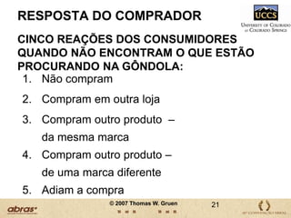 Calculado como um percentual.