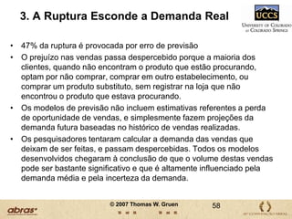 Costs of Addressing OOS in StorePara os Varejistas:O dinheiro gasto por uma loja de produtos alimentícios de porte médio para contratar funcionários para atender os consumidores que procuram um produto que está em falta no momento da compra é de US $800/semana/loja.Cerca de U$4.1milhões por ano – 100 lojasPara os Compradores:Os compradores gastam >20% a mais do que o Tempo Médio de Compra esperando uma resposta.35