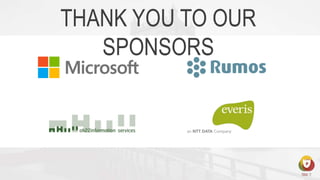 THANK YOU TO OUR
SPONSORS
 