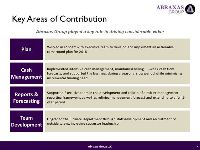 Restructure case study picture