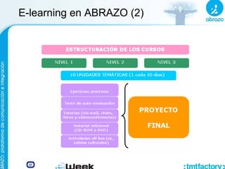 E-learning en ABRAZO (2)
 