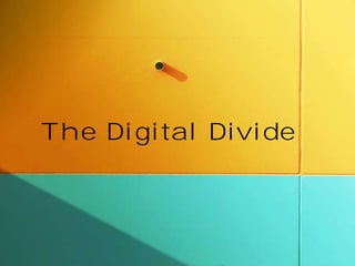 The Digital Divide

 