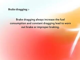 A Brief About Brake Problems | PDF