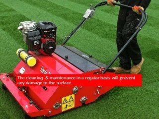 The cleaning & maintenance in a regular basis will prevent
any damage to the surface..
 