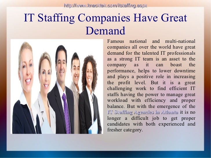 A Brief And Comprehensive Review About IT Staffing Agencies In Atlanta