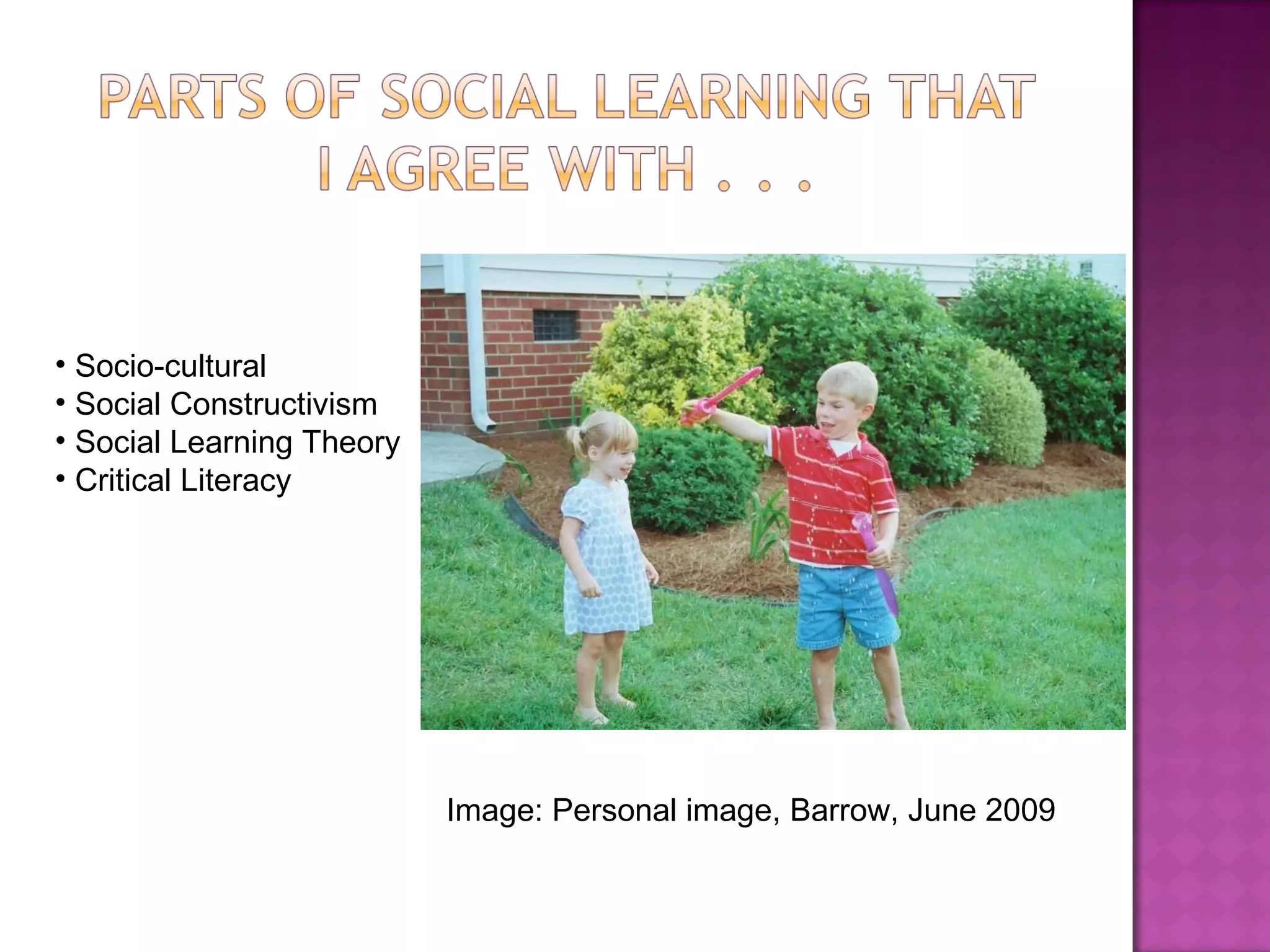 A Brief Comparison Of Constructivism & Social Learning V3 | PPT