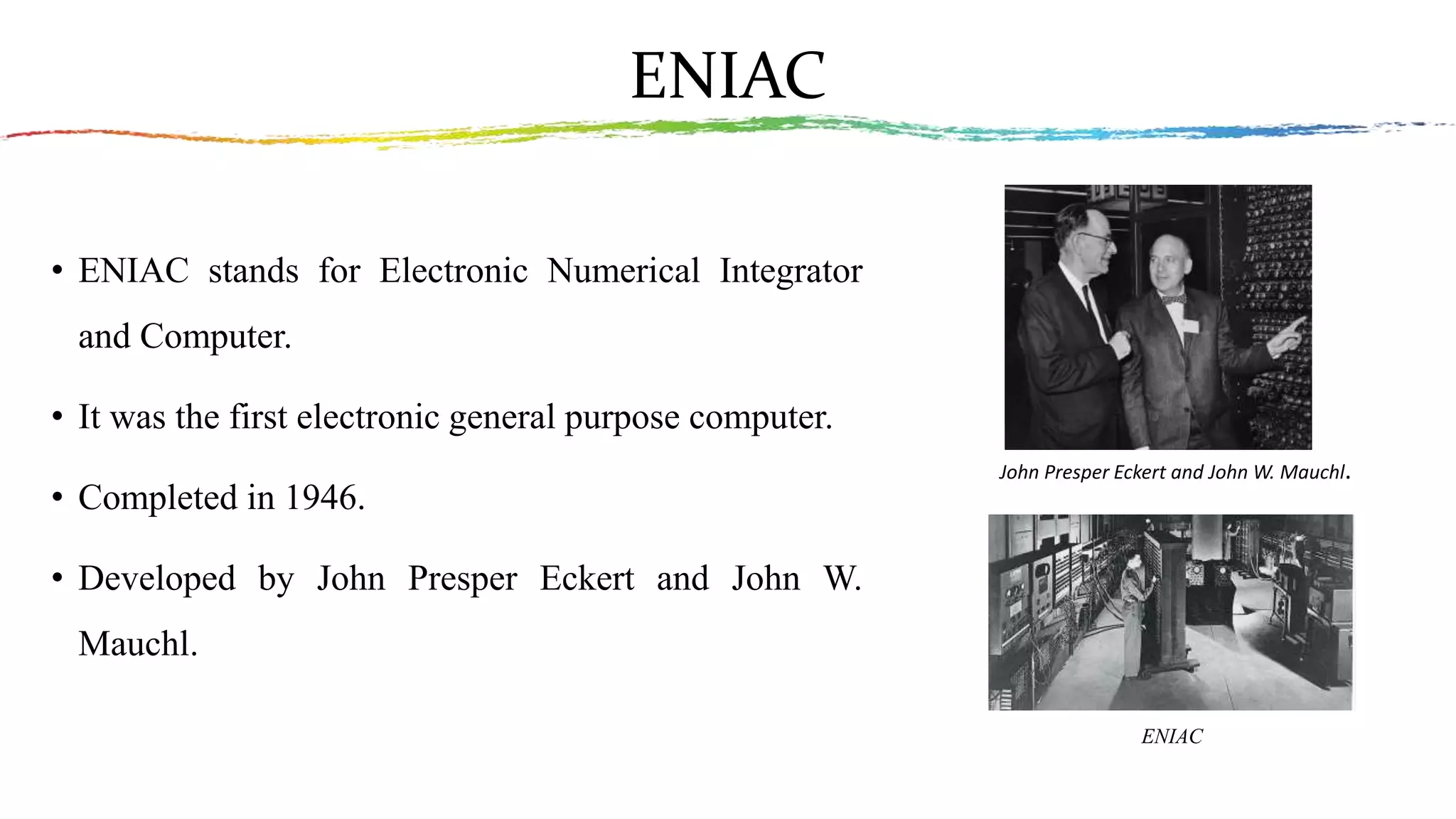 A Brief Computer History | PPTX