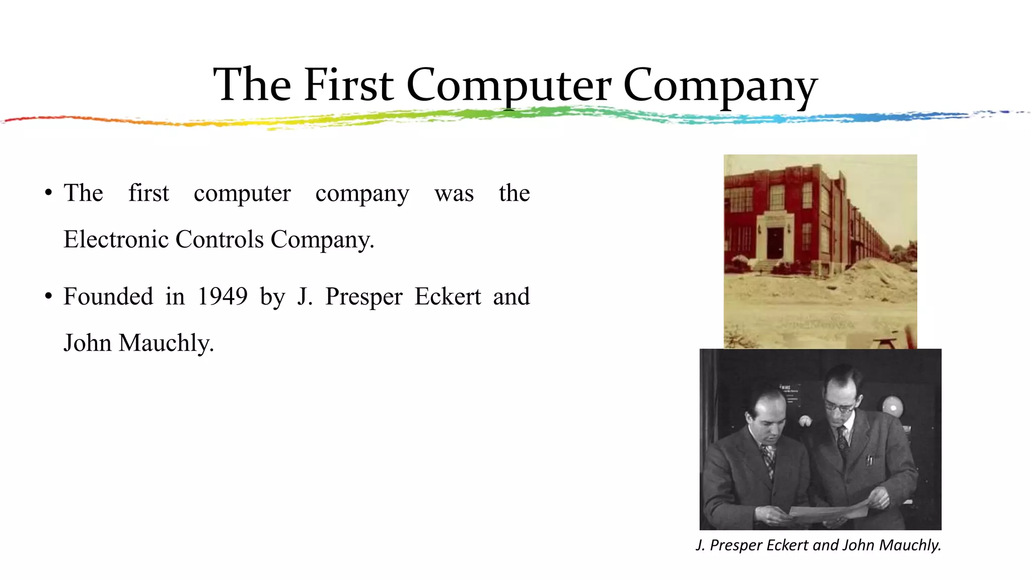 A Brief Computer History | PPT