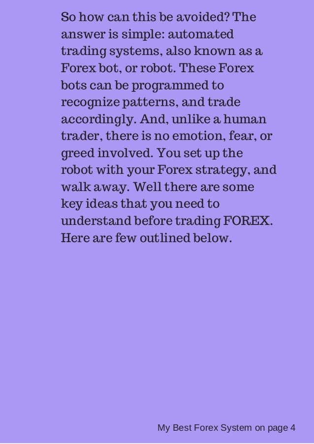 Easy to get greed and fear in forex