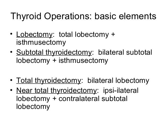 subtotal thyroidectomy