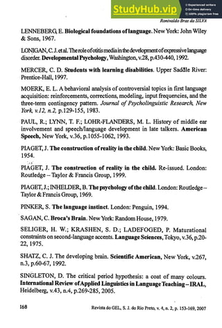 A BRIEF DISCUSSION ON THE BIOLOGICAL FACTORS IN THE ACQUISITION OF ...