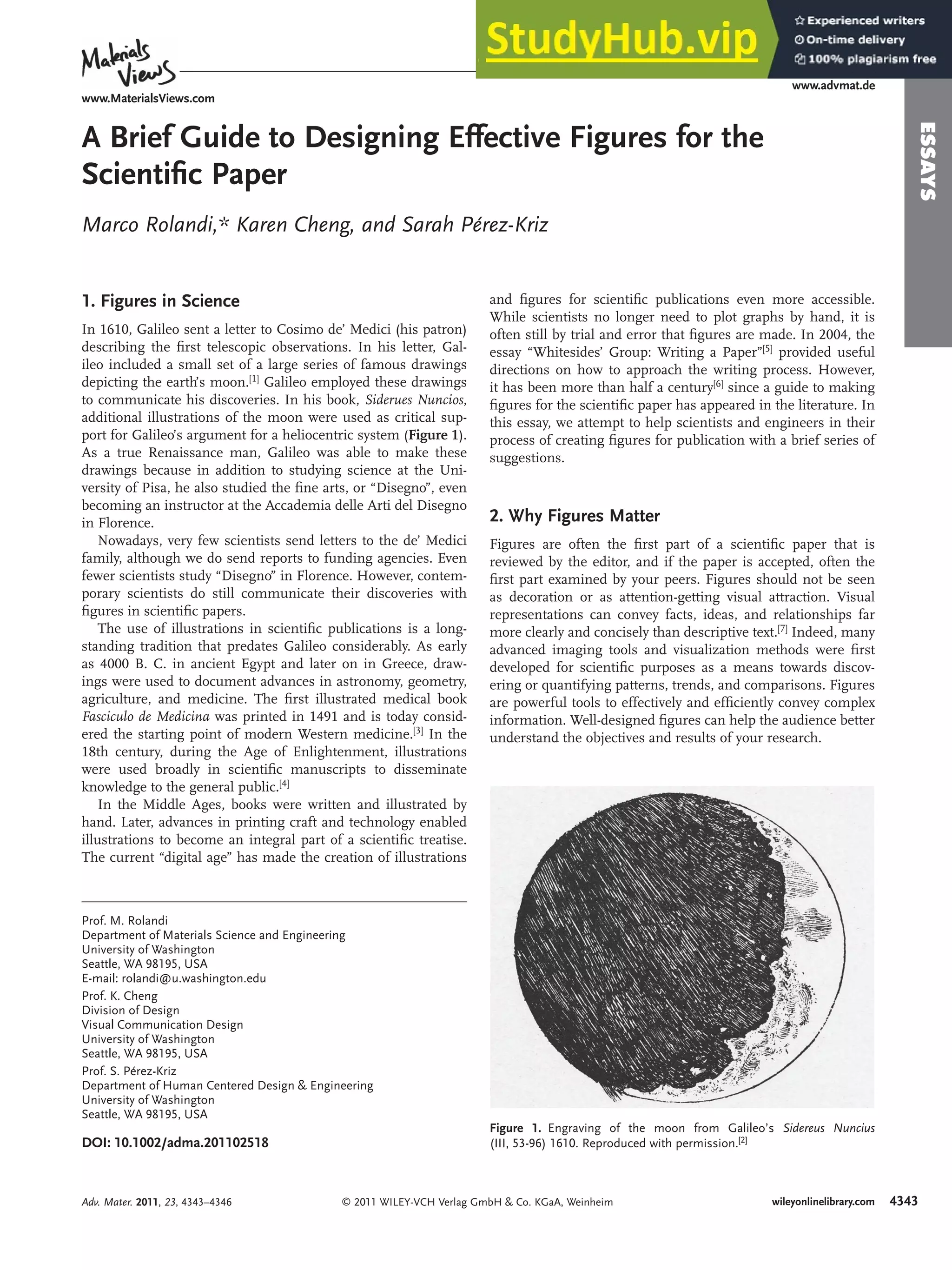 A Brief Guide To Designing Effective Figures For The Scientific Paper ...