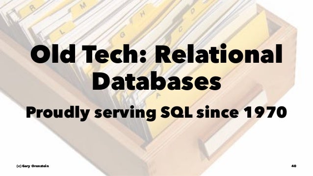 A brief history of data processing