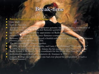 A brief history of flamenco | PPT