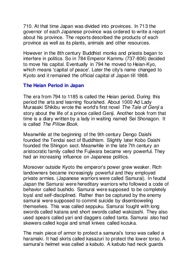 A Brief History Of Japan