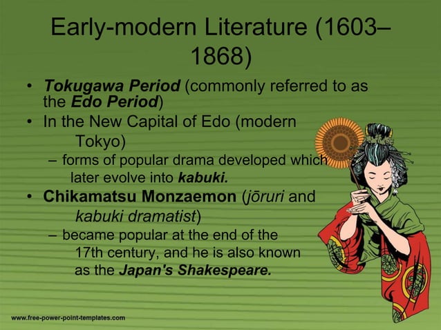 A brief history of japanese literature
