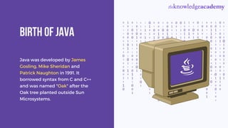 A Brief History of Java Programming Language | The Knowledge Academy ...