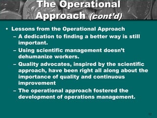A brief history of management field | PPS