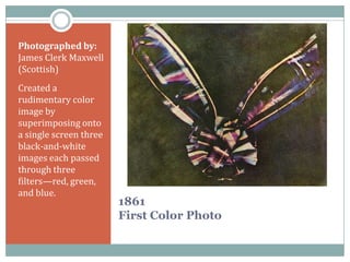 A Brief History of Early Photographic Technology | PPT