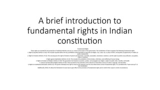 A brief introduction about the fundamental rights.pptx
