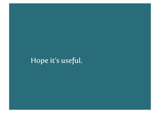 Hope it’s useful.

 