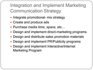 A brief introductiontion  ingrated marketing communication 12816463776467-phpapp02