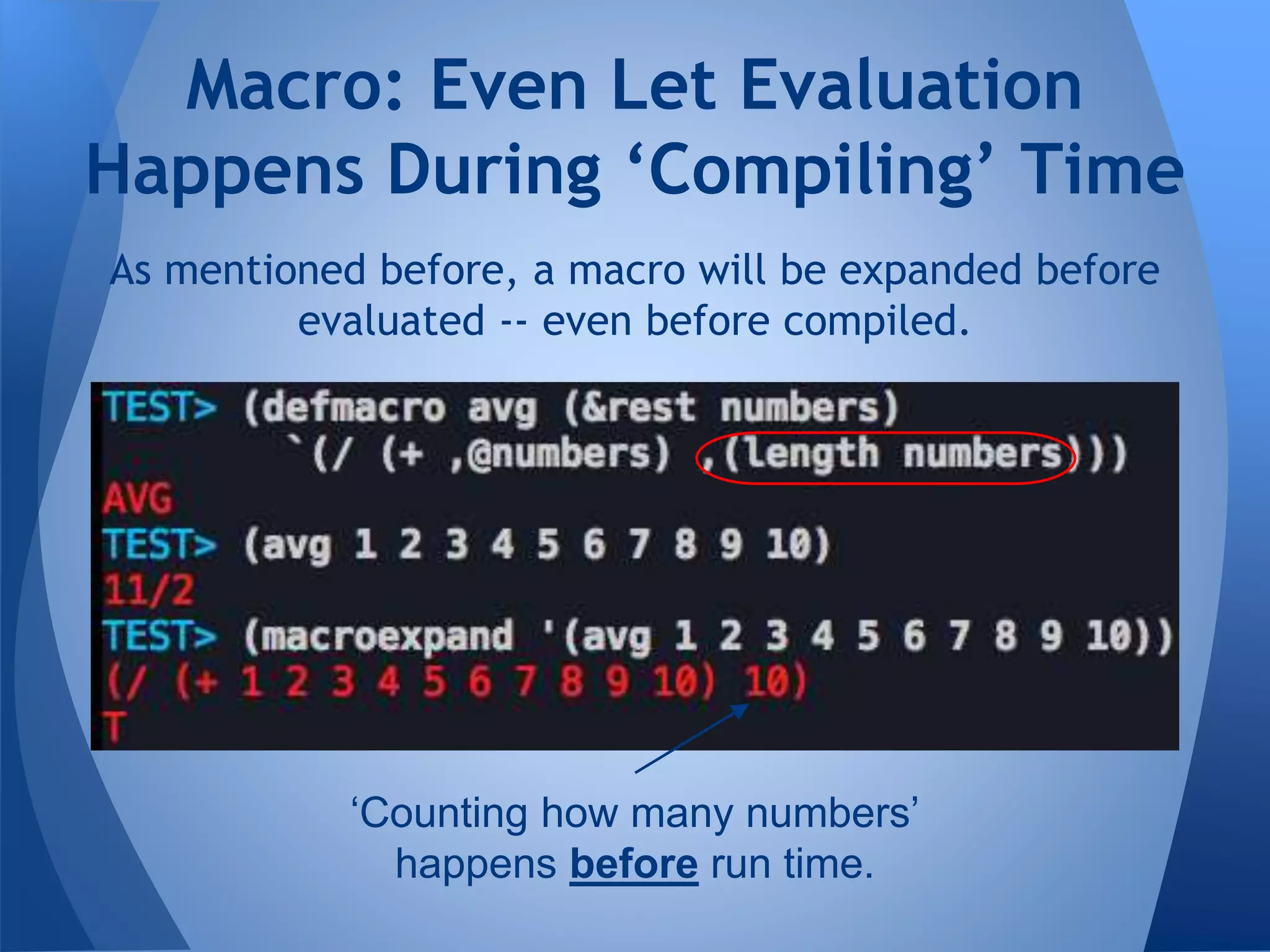A brief introduction to lisp language | PPT