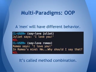 A brief introduction to lisp language | PPT