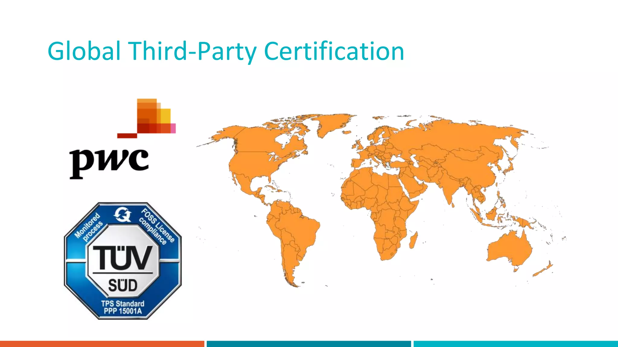 Global Third-Party Certification
 