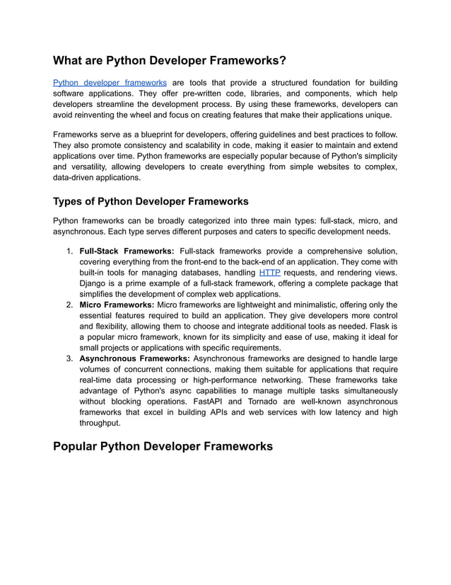 A Brief Introduction to Python Developer Frameworks.pdf