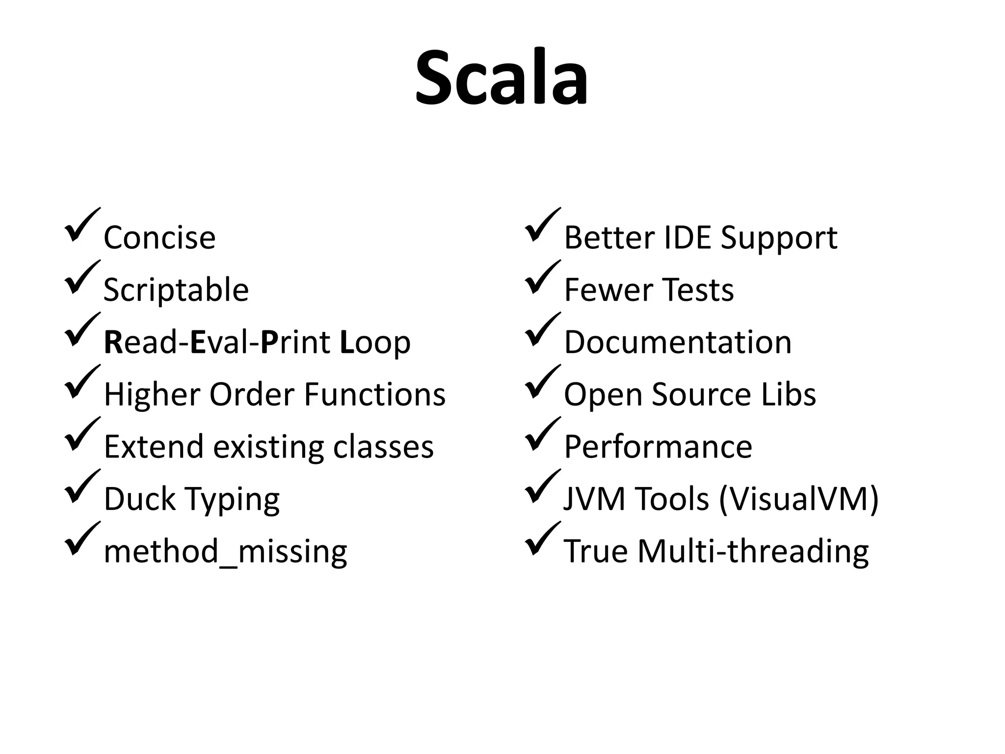 ScalaConcise