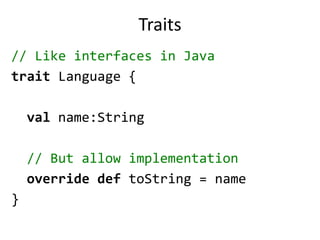 Scala is Concise