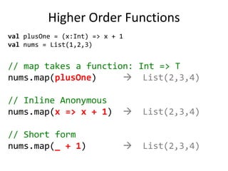 Less Boilerplate// Scalaclass Person(varname: String, varage: Int)